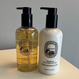NWT Diptyque Shower Gel + Lotion